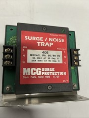 MCG Surge Protection 405 Surge Noise Trap 125VAC Line Filter Suppressor. Y-169
