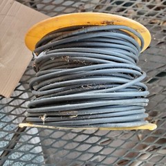  PRIMARY 12 GAUGE  COPPER STRANDED BLACK WIRE  APROX.150′ 