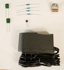 Lg Guitar Pedal Building Breadboard True Bypass W Power supply& LPB-1 Components