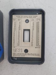 RL-21 Arrow Hart Manual Starter Nema 1 Enclosure 115/230V- Next Day Option – New
