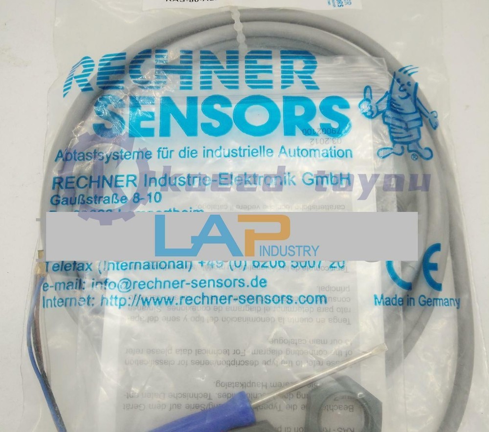 1PCS New For RECHNER Proximity Switch KAS-80-A12-A-Y5-NL～