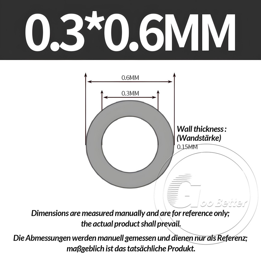 PTFE Tube Tubing Pipe ID 0.3-10mm OD 0.6-12.7mm High Temp Resistance Black