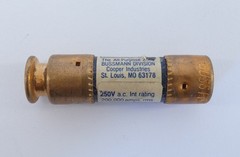 *Lot of 3* Bussmann FRN-R-6/10 Fusetron Time Delay Fuse 6/10A 250VAC