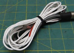 Switchcraft A Series 4 Pin XLR Female Cable Mount w/ AWM 2464 Gray Cable