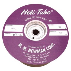 MM Newman HT1/2C Spiral Wrap ø1/2in OD, 100ft Length, 0.062in Wall Thickness