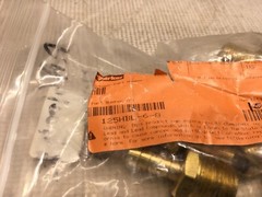 10-Parker hose fittings, 125HBL-6-8, NOS, KP-1145
