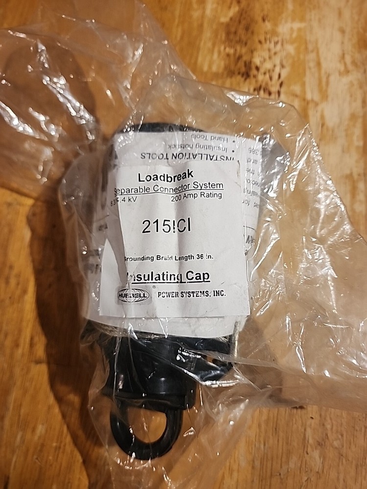 Hubbell 215ICI 15KV Load Break Insulating Cap 200Amp