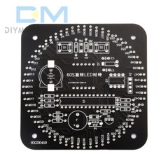 DIY Rotating LED Alarm Electronic Digital Clock Kit Learning Board 5V DS1302