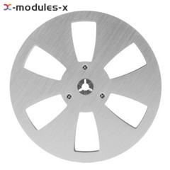 7 Inch Empty Reel 6 Hole Open Reel Sound Tape Reel Opening Machine Part New