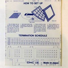 DMC 12-key Membrane Switch K-002S with Full Instructions