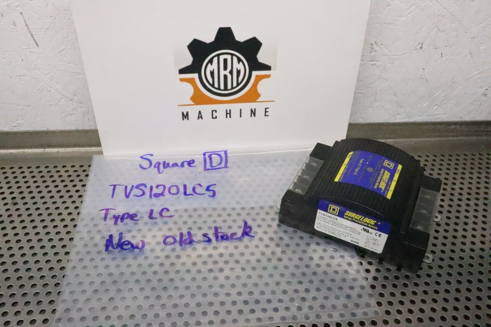 Square D TVS120LC5 SURGELOGIC Surge Protective Device New Old Stock