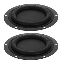 2 Pcs Bass Radiator Passive Speaker Repair Round Subwoofer Diaphragm