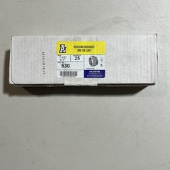 Arlington Reducing Bushings Zinc Die Cast 1-1/2 x 1 Quantity 25 NEW USA Made !!!