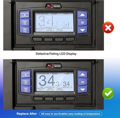 76-50248-00 AM LCD DISPLAY FOR CARRIER TRANSICOLD X4 7500 7300 6500 765024800AM