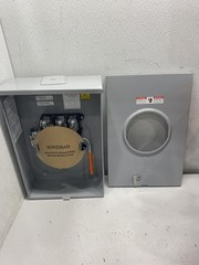Siemens Talon 7 Jaw 3 Phase Meter Socket Ringless Cover 200Amp 40407-025F
