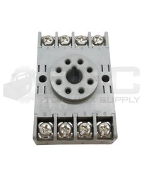 LOT OF 3 NEW DAYTON 5X852E RELAY BASE SOCKET 10A 300VAC 93220C-E