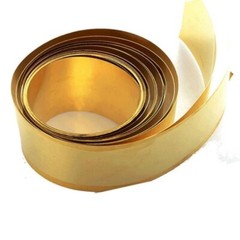 Thick 0.01-1mm，Width 100-305mm, Brass Metal Sheet Strip Yellow Copper Foil Plate