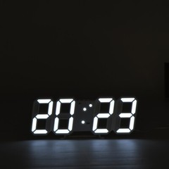 USB Fashion 3D LED Digital Clock Multifunction Electronic Clock Home Decoration