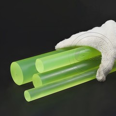 PU Polyurethane Solid Round Rod Bar Stick Ø 2-100mm Shore A 80-85 Elastic Buffer