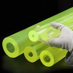 PU Polyurethane Hollow Round Rod Hollow Bar Ø 16mm-150mm Elastic Buffer 80A-85A