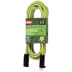 Carol 06225.61.06L Sjow Extension Cord, 12 Awg, Outdoor, 12/3, 1 Outlets,