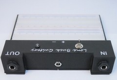 Large Guitar Pedal Building Breadboard True Bypass, Solderless, 1/4″ Audio Jacks