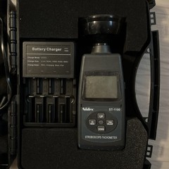 Nidec-Shimpo ST-1100 compact LED stroboscope-tachometer kit