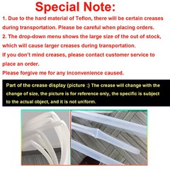 Translucent PTFE Tube Tubing Pipe ID0.3~8.4 OD 0.6~5.88 Oil Resistant 3D Printer