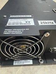 Weber Ultrasonics HS2-1500SD25 25kHz Sonic Digital Generator Rebuilt
