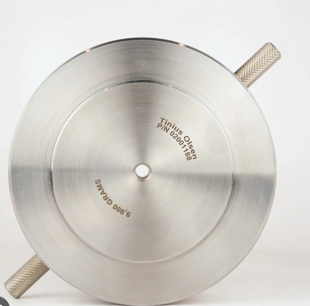 Tinius Olsen 02001188 Weight Stainless Steel 9,900 Gram 6″ Diameter Silver