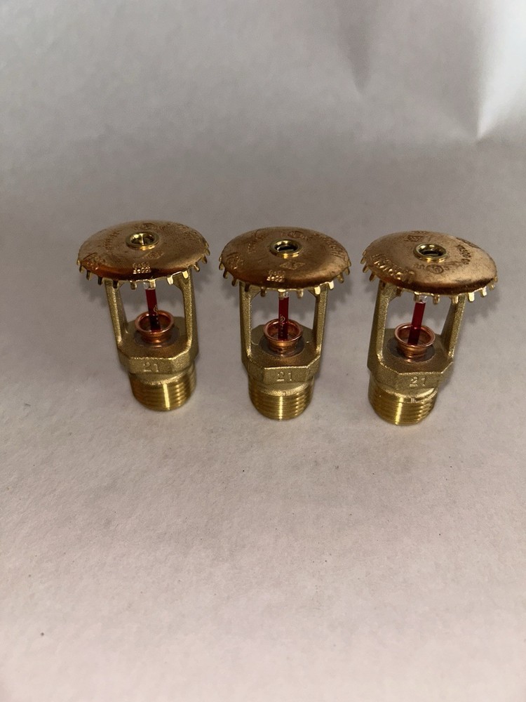 VIKING VK300 QR Upright Sprinkler Heads 21 (Lot Of 3)