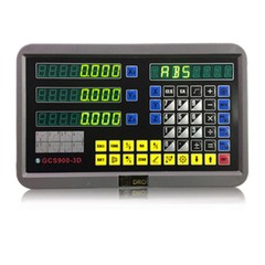 2/3 Axis Digital Readout DRO TTL 5um Linear Glass Scale Encoder Milling Lathe US
