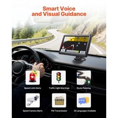 GPS Navigator for Car, 7 inch Touch Screen 16GB GPS Navigation System with Life