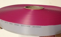 Flat Cable 20 Pin 20 Wires IDC Flat Ribbon 12 Ft. Long 25mm Wide