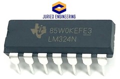 5PCS Texas Instruments LM324N LM324 – Low Power Quad Op-Amp – New IC