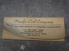 Pacific Coil Company 31554-010 Coils New Old Stock (Lot of 2) See All Pictures