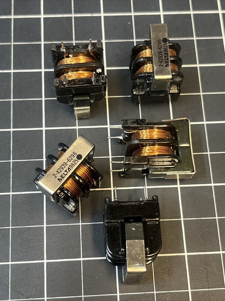 5 Each ~ 9.5mH Common Mode Choke Filter Inductor ~ 10X13MM Pitch