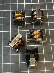5 Each ~ 9.5mH Common Mode Choke Filter Inductor ~ 10X13MM Pitch