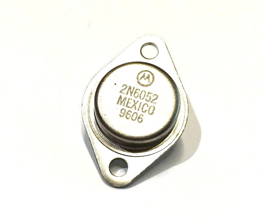 LOT OF 2 2N6052 DARLINGTON COMPLEMENTARY SILICON BY MOTOROLA TO-3