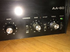 Vintage Wheelock AA-60 Amplifier