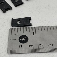 (12-Pack) 3/16″ Screw Thread U-Clip Speed Nuts, Black