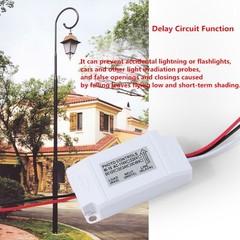 IP44 DC12V 24V AC220V Mini Outdoor Light Control Photo Sensor Switch Rainproof