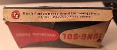 Tung-Sol No. 158 /456A Flashlight Lamps Bulbs 14V Miniature 3 types