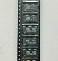 (5 PIECE LOT) AT28C16-25SI, ATMEL, 2K X 8 EEPROM 5V, 250 NS, PDSO24