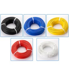 Silicone Cable Flexible Wire 10/12/14/16/18/20/22/24/26/30 AWG Various Colours