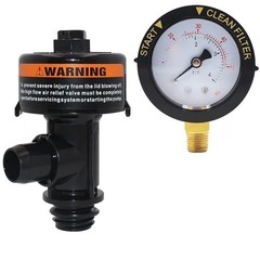 Quality Construction Pool Equipment 98209800 Pressure Measuring Tools Set