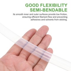Polytetrafluoroethylene Tube 3.3ft, for 6mm ID x 8mm OD (Transparent)