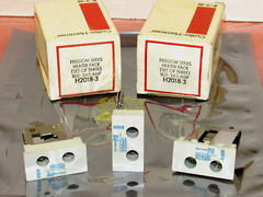 CUTLER-HAMMER H2018-3 HEATER PACK THERMAL OVERLOAD ELEMENT (2 LOTS OF 3) *NIB*