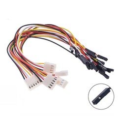 Color Line Cable 2510 to DuPont Connector 2.54 Silicone High Temperature Wire