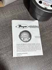 DWYER 605-2 / 6052 – 2 PSI – Missing Parts